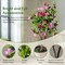 4FT Artificial Bougainvillea Tree – Lifelike Tall Potted Faux Plant with Wood Trunk and Flowers, Perfect for Indoor and Outdoor Use, Weddings, Office, and Home Décor